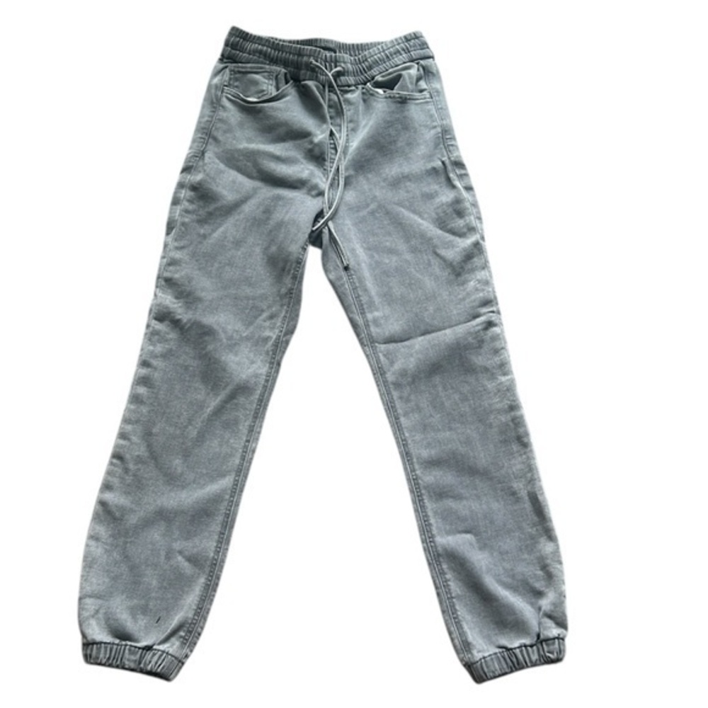 Express Super High Rise Grey Joggers Size 4